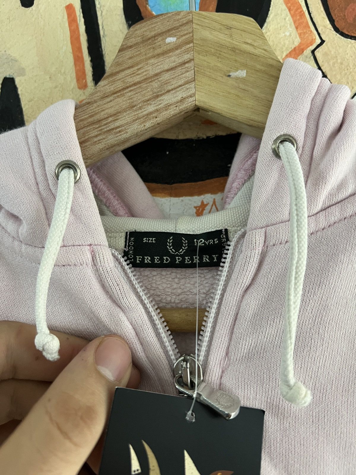 Fred Perry Vintage Fred Perry Womens Zip Up Hoodie Size S / US 4 / IT 40 - 4 Thumbnail