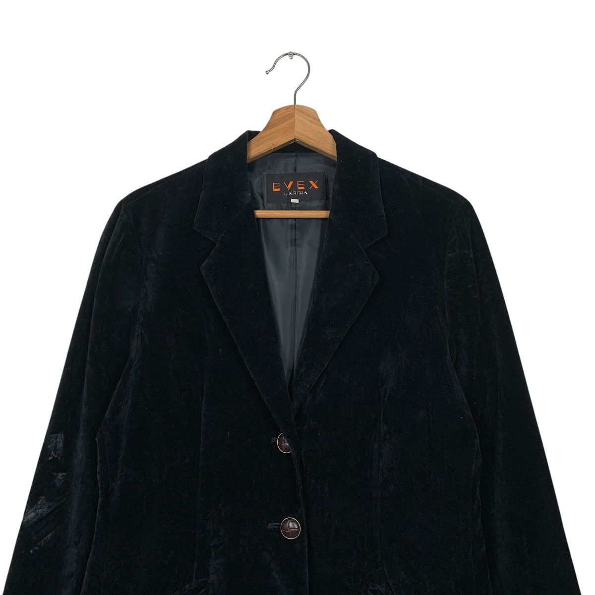Krizia Evex By Krizia Velvet Jacket Size M / US 6-8 / IT 42-44 - 2 Thumbnail