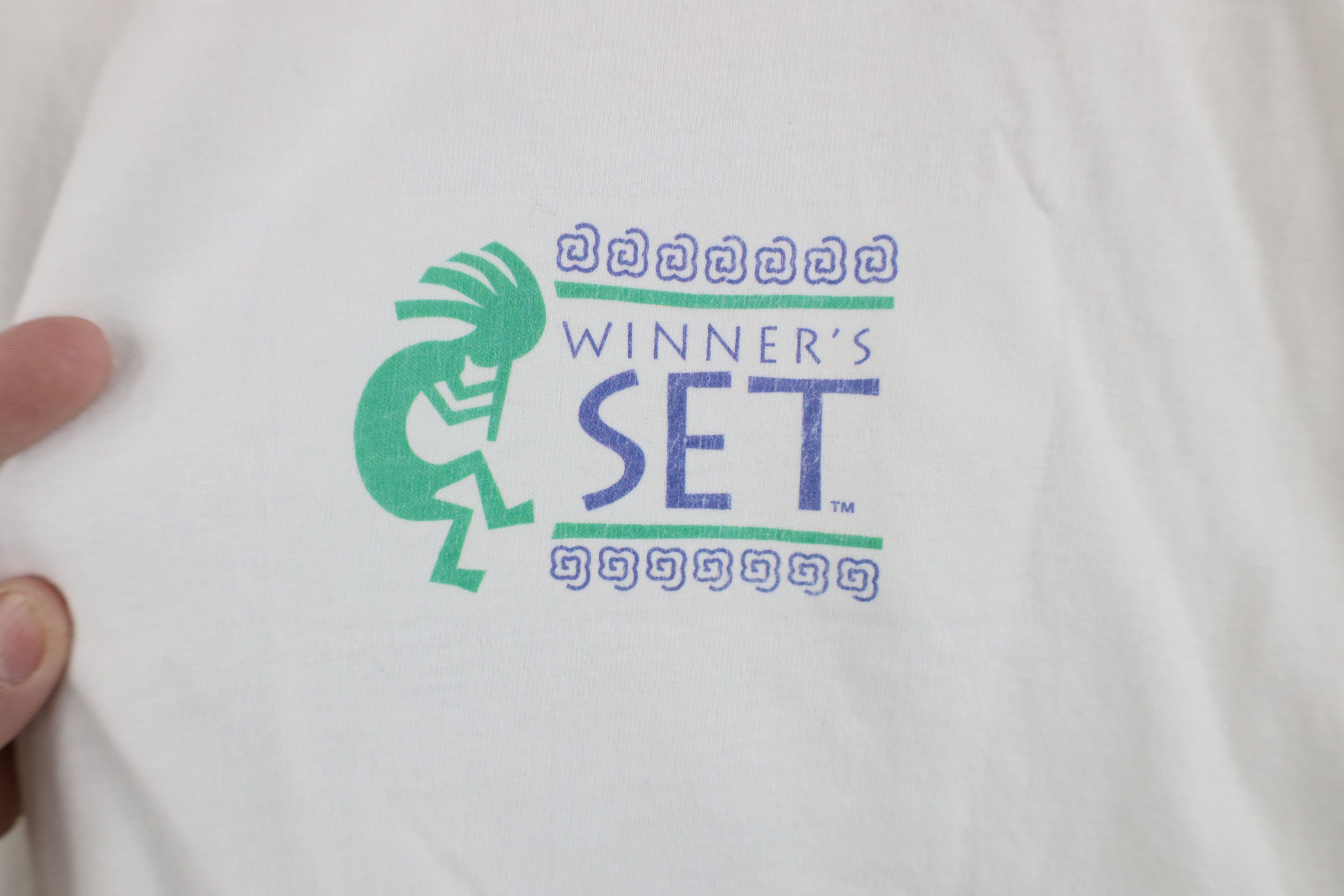 Vintage Vintage 90s Winners Set I'm A Millionaire Funny T-Shirt USA Size US XL / EU 56 / 4 - 4 Thumbnail