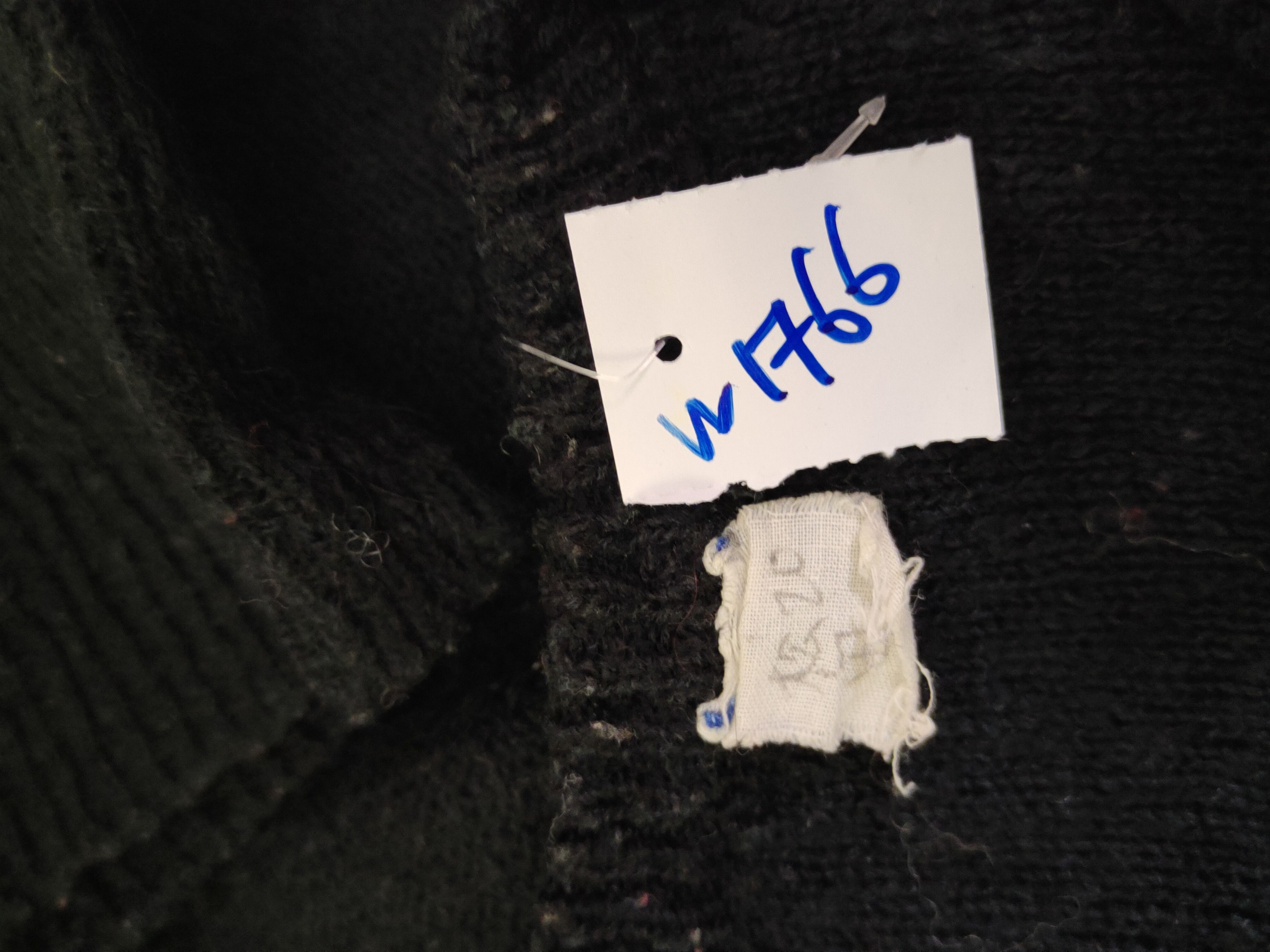Homespun Knitwear × Japanese Brand Japanese Brand Black Knitwear Cardigan #W1766 Size M / US 6-8 / IT 42-44 - 11 Thumbnail