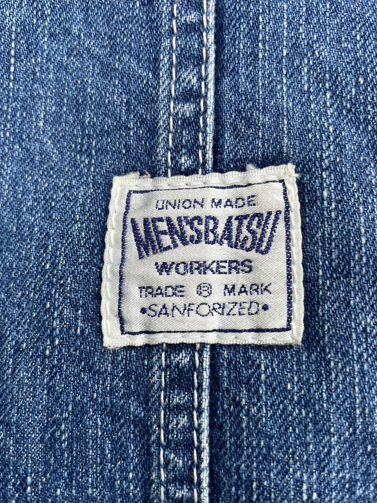 Japanese Brand Vintage Mens Batsu Denim Size US 34 / EU 50 - 11 Thumbnail