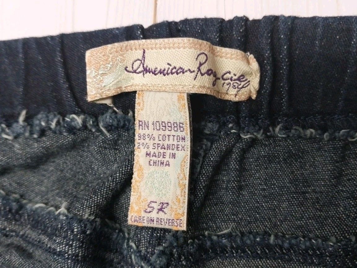 American Rag American Rag Cie Juniors Womens Size 5R Skinny Pull-On Jeans Size 26" / US 2 / IT 38 - 3 Thumbnail