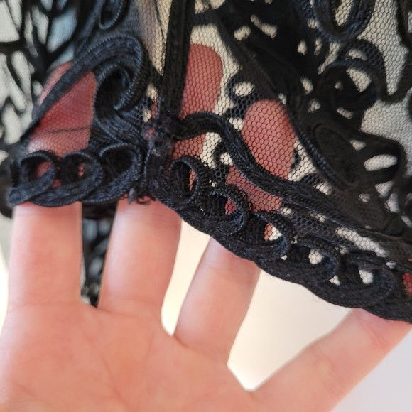 Other Asian inspired lace embroidered sheer cardigan - M Size M / US 6-8 / IT 42-44 - 5 Thumbnail