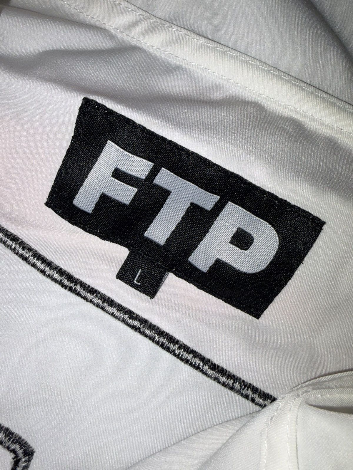 Other FTP White Windbreaker Size US L / EU 52-54 / 3 - 4 Thumbnail