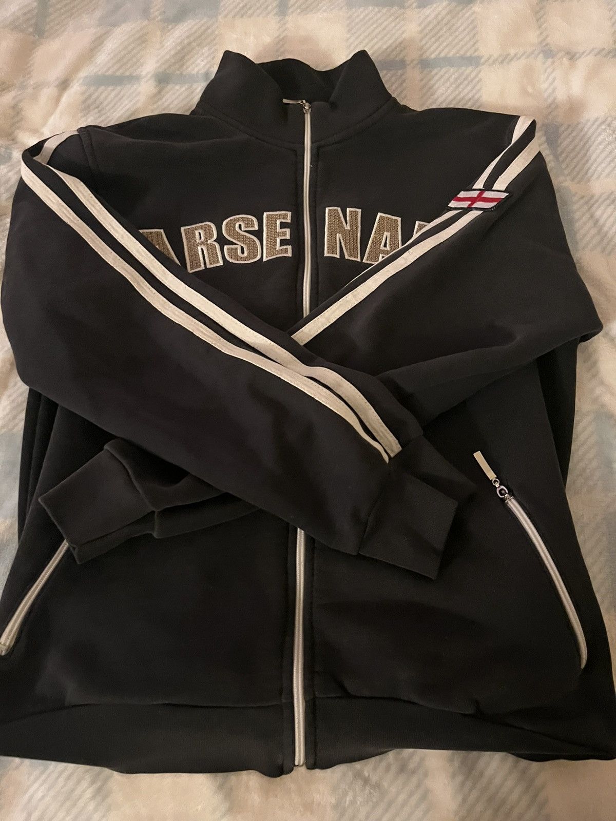 Vintage Vintage Arsenal hoodie/zipup Size US M / EU 48-50 / 2 - 4 Thumbnail