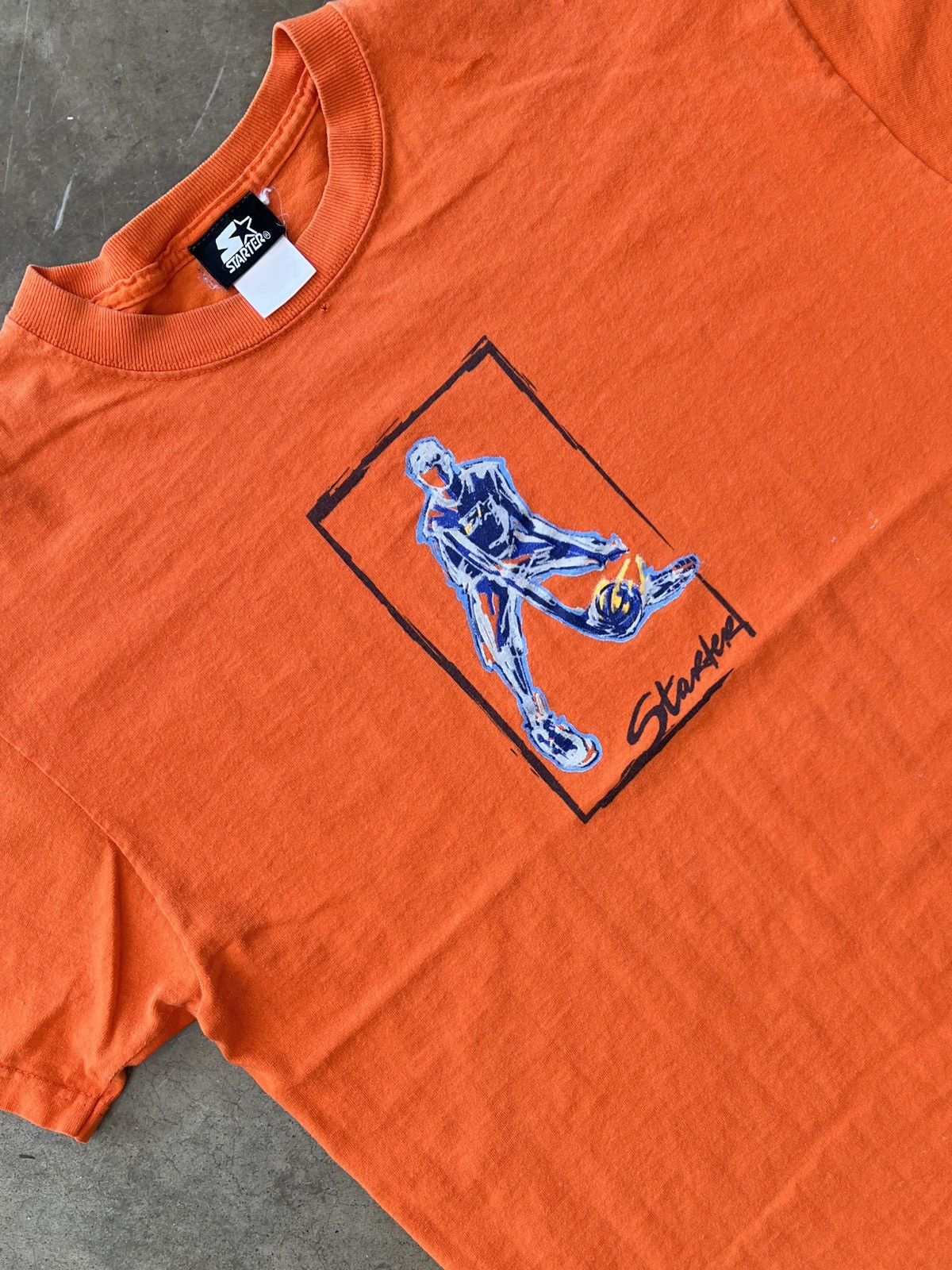 Starter × Vintage Vintage Starter Basketball Tee Large Size US L / EU 52-54 / 3 - 1 Thumbnail