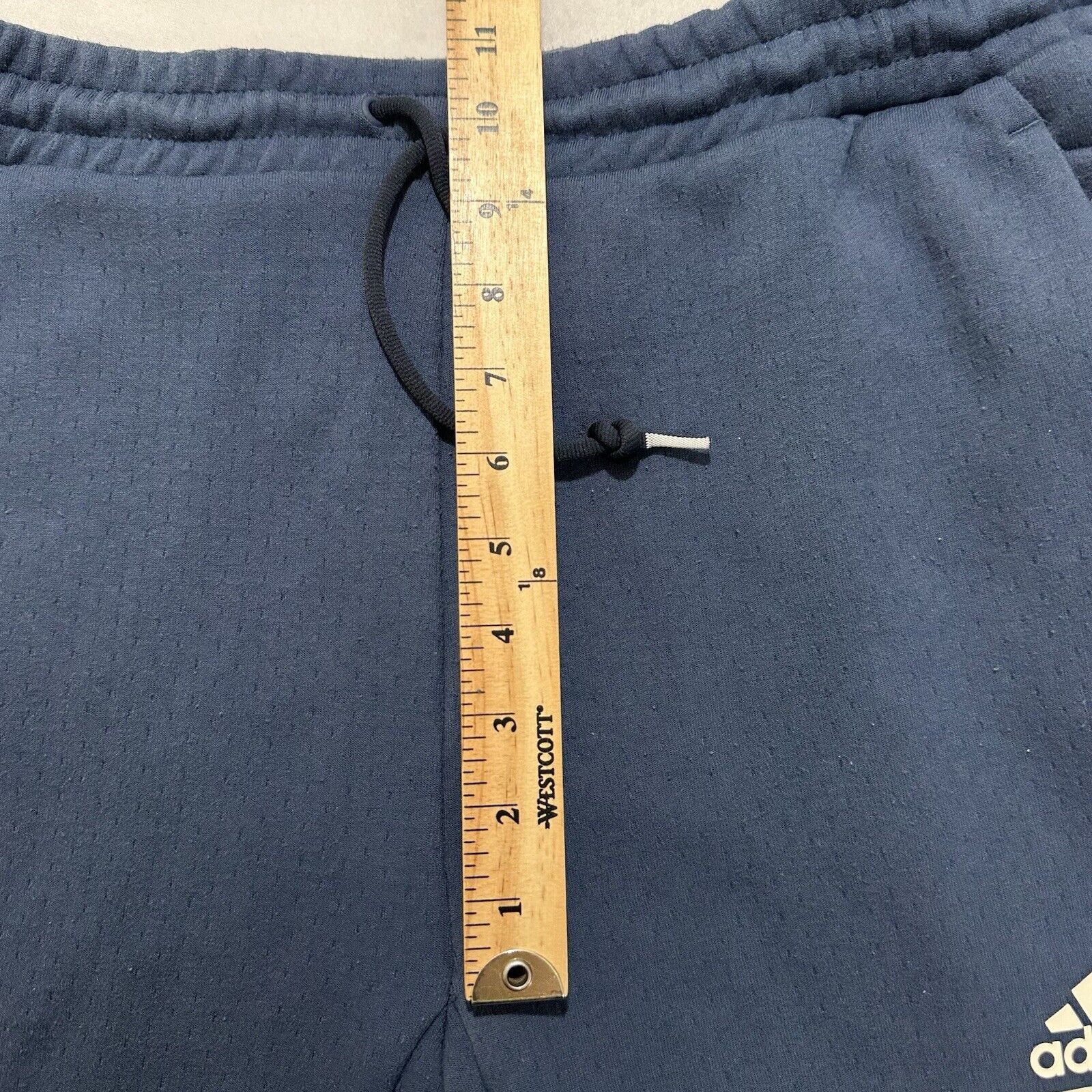 Adidas Adidas Large PrimeGreen Sweatpants 29" Inseam Blue Pants Size 34" / US 12 / IT 48 - 15 Thumbnail
