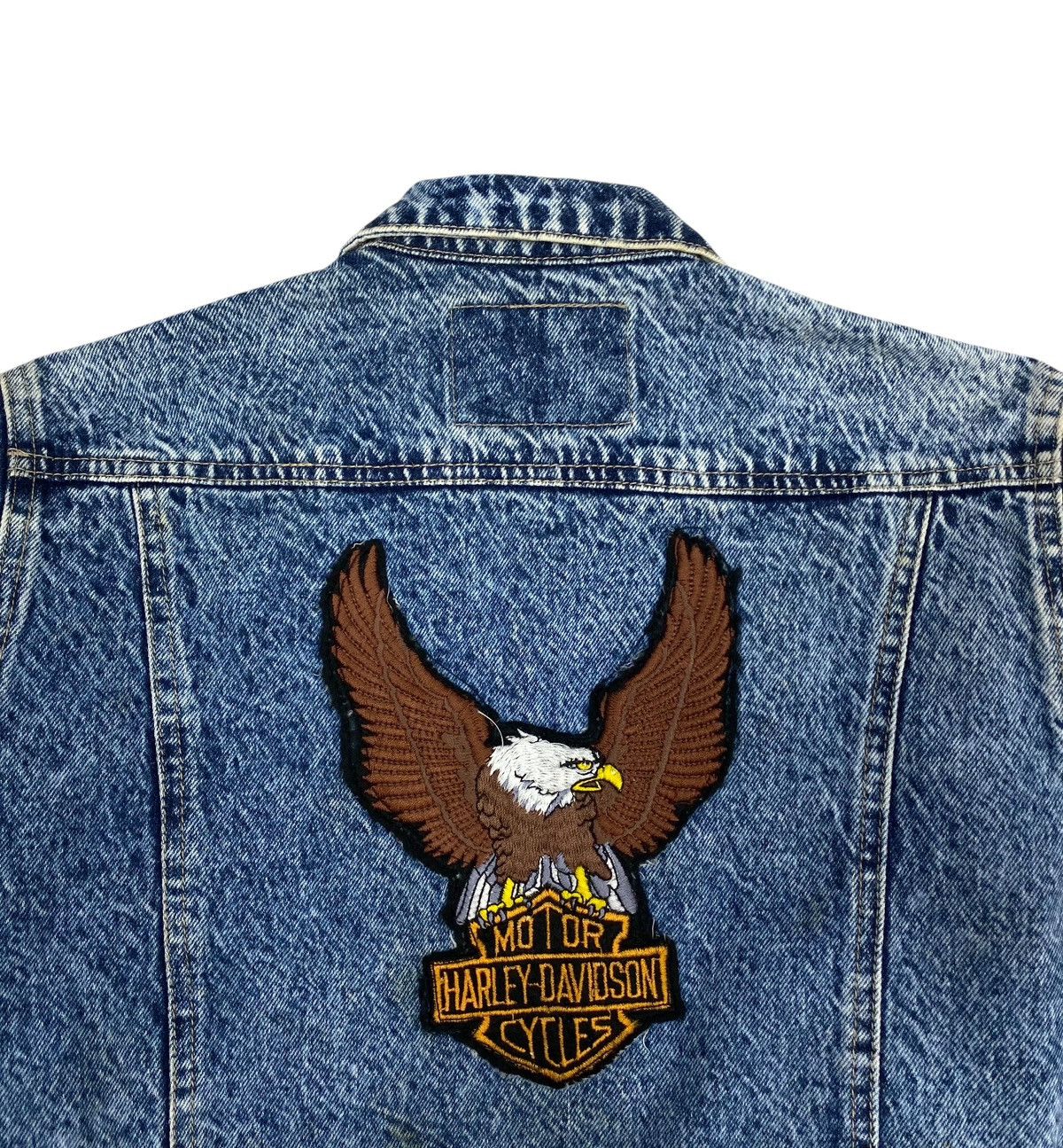 Big John Big John Trucker Denim Jacket for Kids Harley Davidson Logo Size US S / EU 44-46 / 1 - 2 Thumbnail