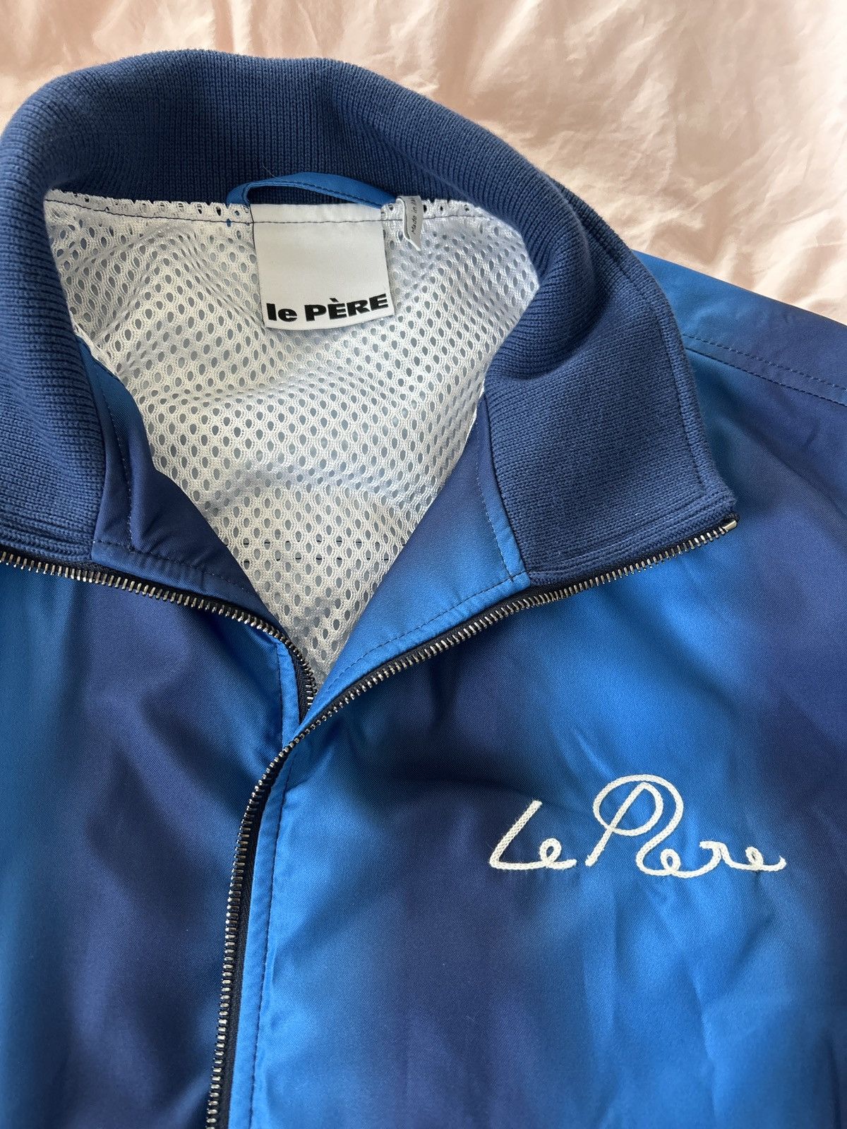 Le Pere Never-Worn Blue Le Pere Soccer Jacket Size US L / EU 52-54 / 3 - 2 Thumbnail
