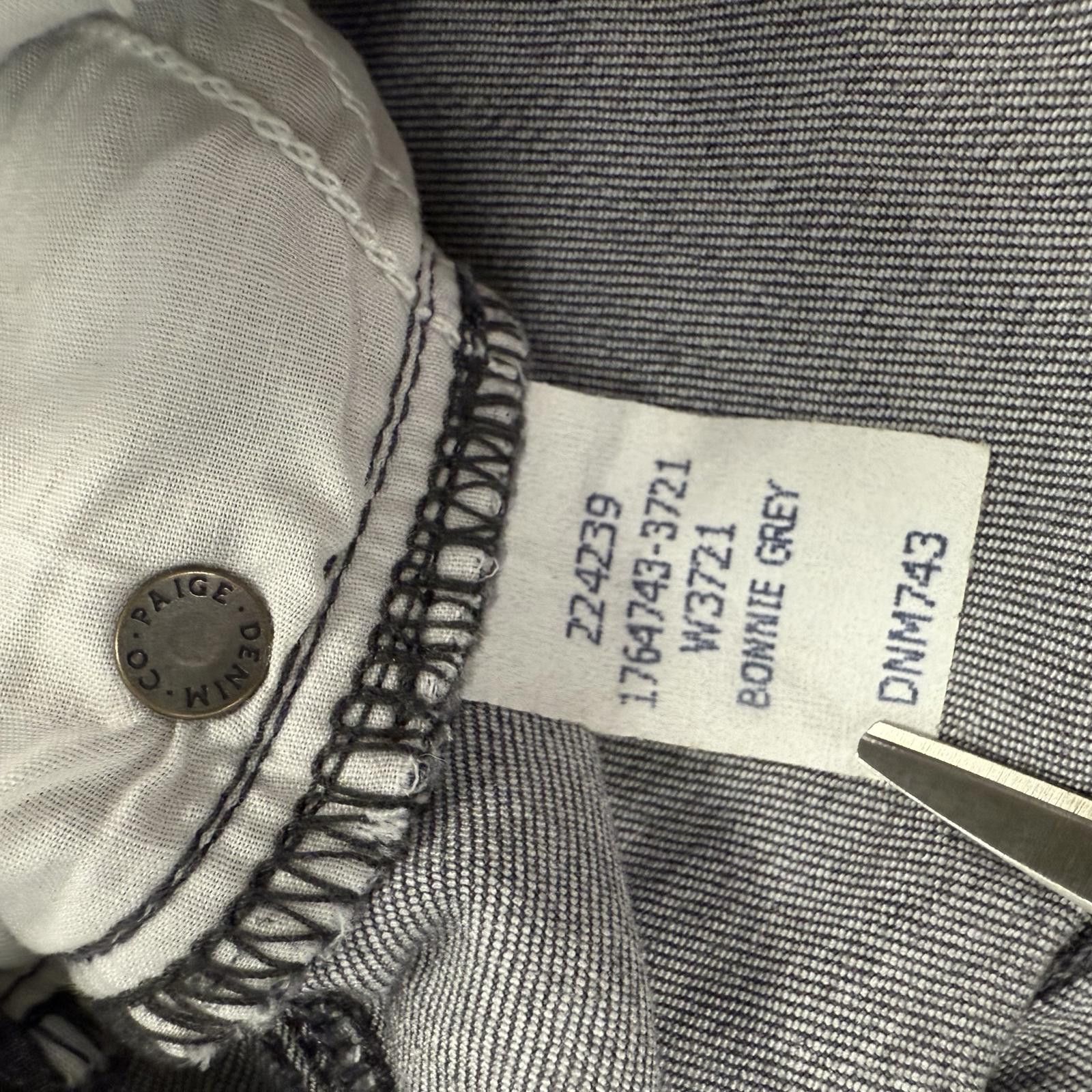 Paige Paige Verdugo Ankle Skinny Jeans Bonnie Grey (Pen Mark) - 30 Size 30" / US 8 / IT 44 - 6 Thumbnail