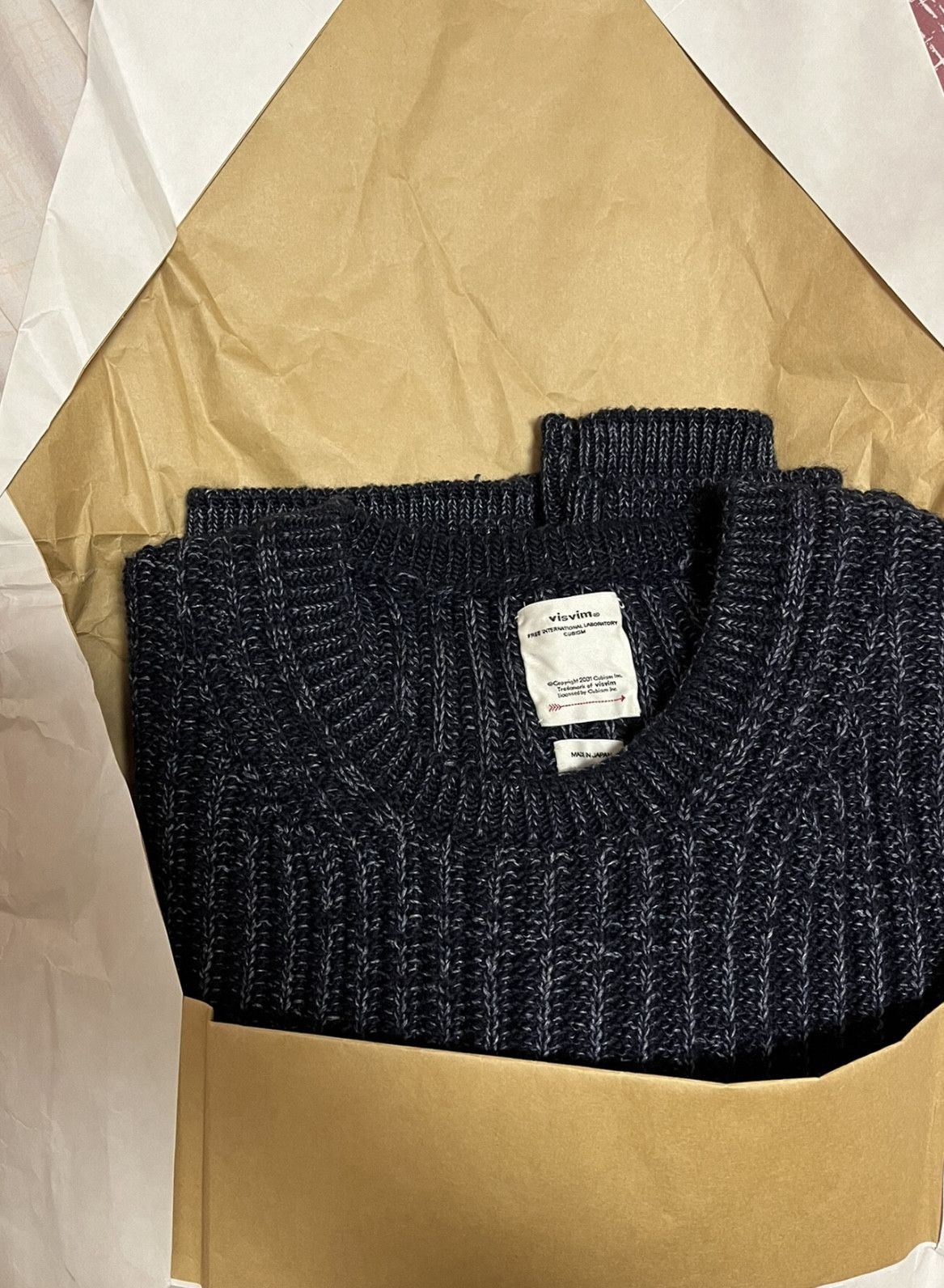 Visvim VISVIM 20AW AMPLUS CREW L/S KNIT SWEATER Size US XL / EU 56 / 4 - 8 Thumbnail