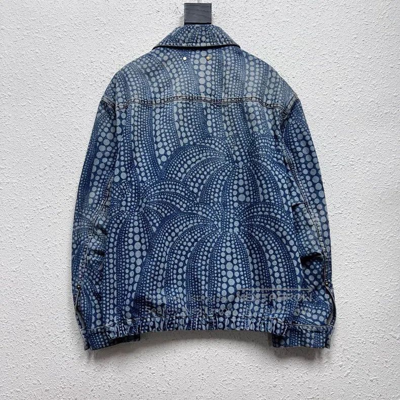 Louis Vuitton Louis Vuitton Yayoi Kusama Pumpkin Denim Jacket Size US S / EU 44-46 / 1 - 2 Thumbnail