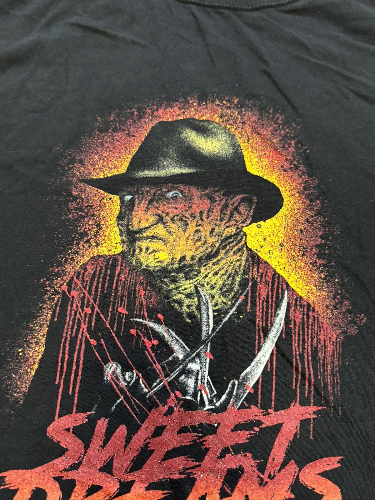 Band Tees × Expert Horror Vintage 2000s Freddy Krueger Nightmare HORROR T Shirt Size US XL / EU 56 / 4 - 12 Thumbnail