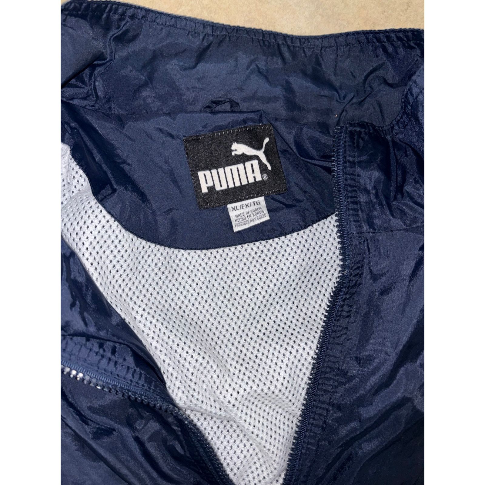 Puma Puma Texans Jacket XL Zip up navy Size US XL / EU 56 / 4 - 3 Thumbnail