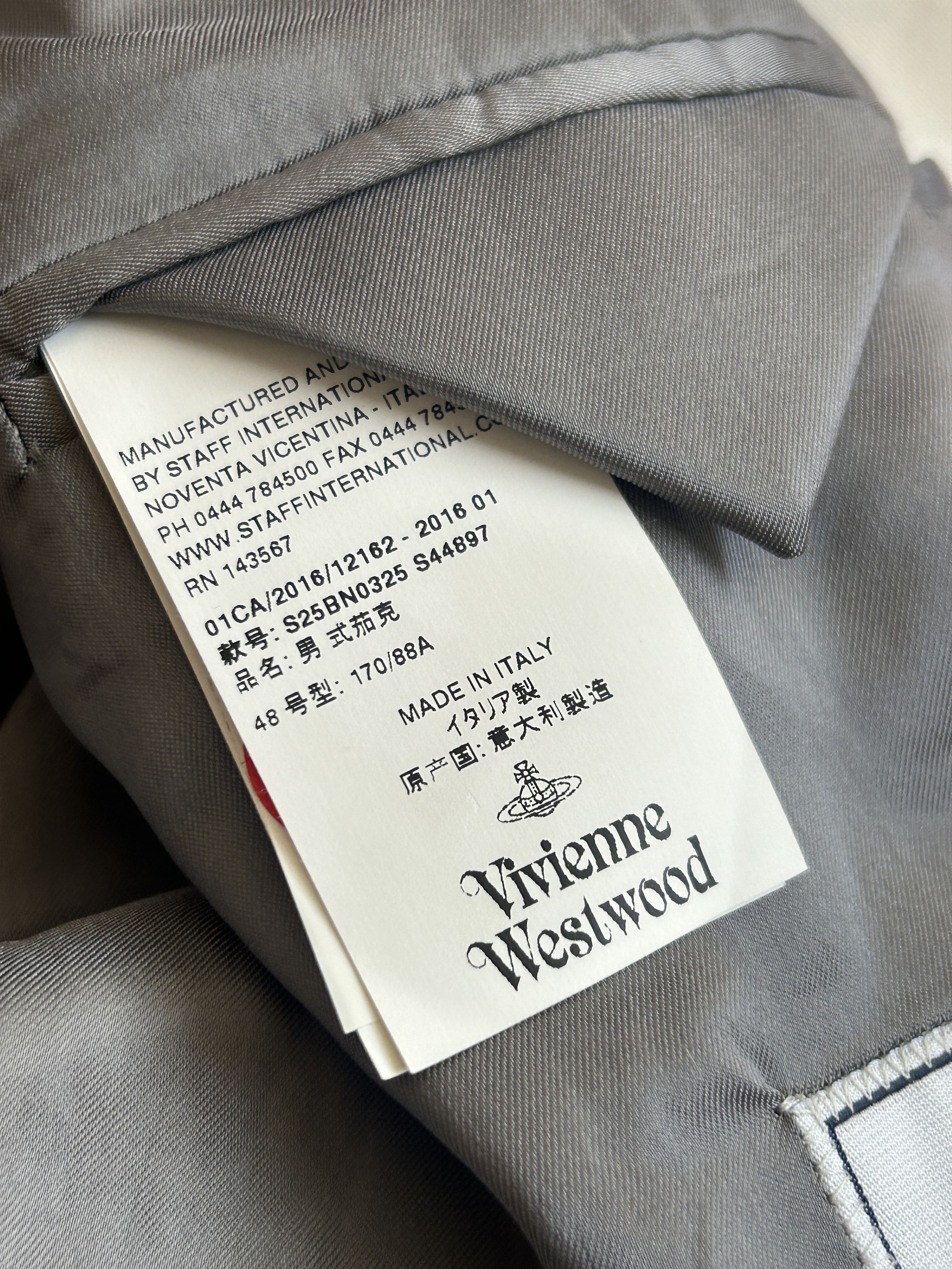 Vivienne Westwood Brand New 1,200$ 2016 Heavy Coat w/ Purposeful Distressing Size US M / EU 48-50 / 2 - 8 Thumbnail