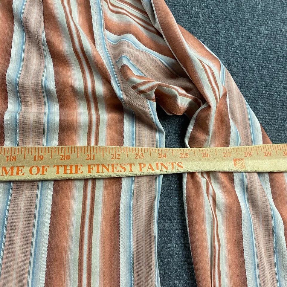 Tommy Bahama Tommy Bahama Silk Shirt Men's Large Striped Multicolor L Size US L / EU 52-54 / 3 - 7 Thumbnail