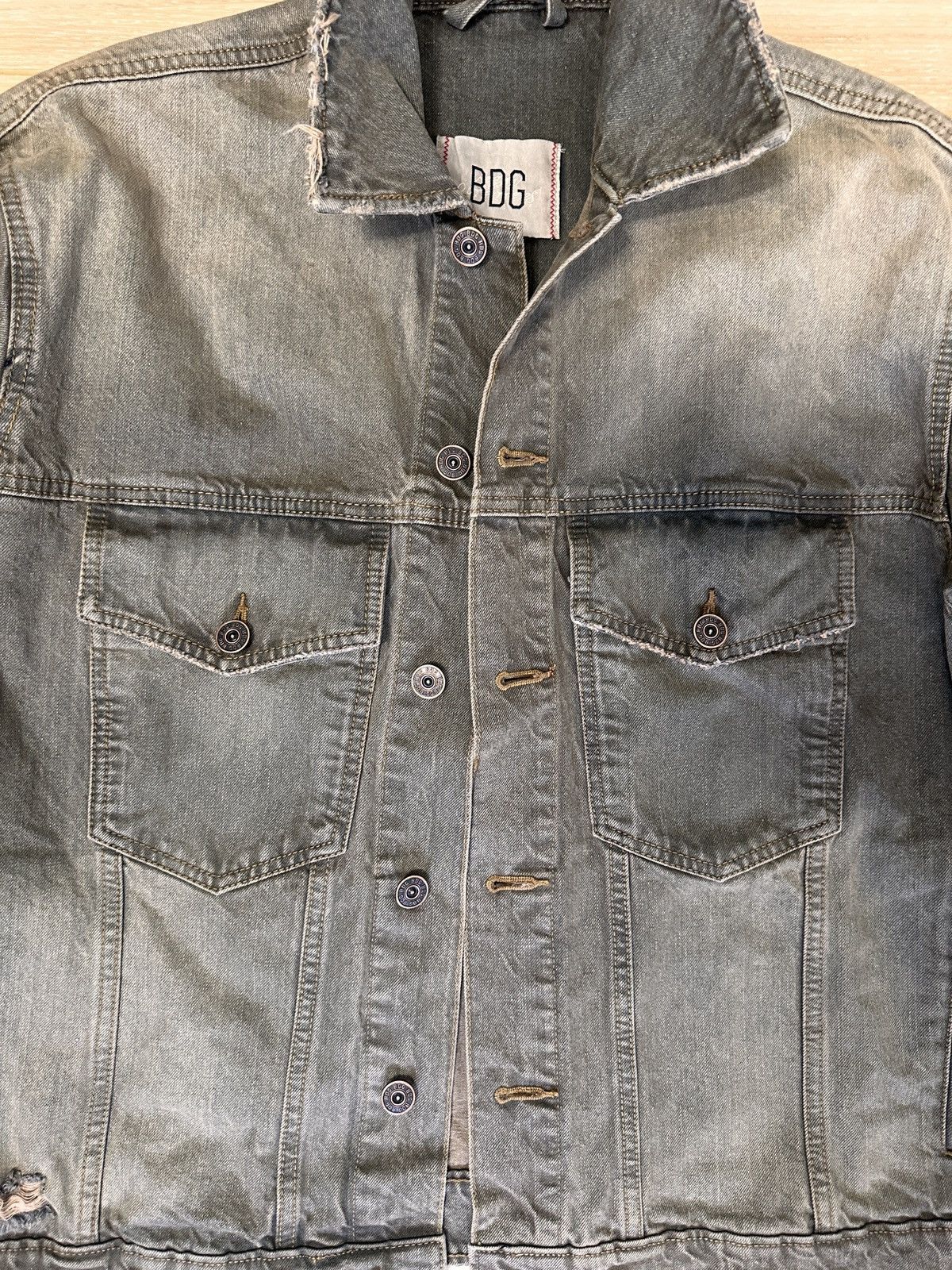 Bdg BDG Denim Washed Jacket Size US L / EU 52-54 / 3 - 2 Thumbnail