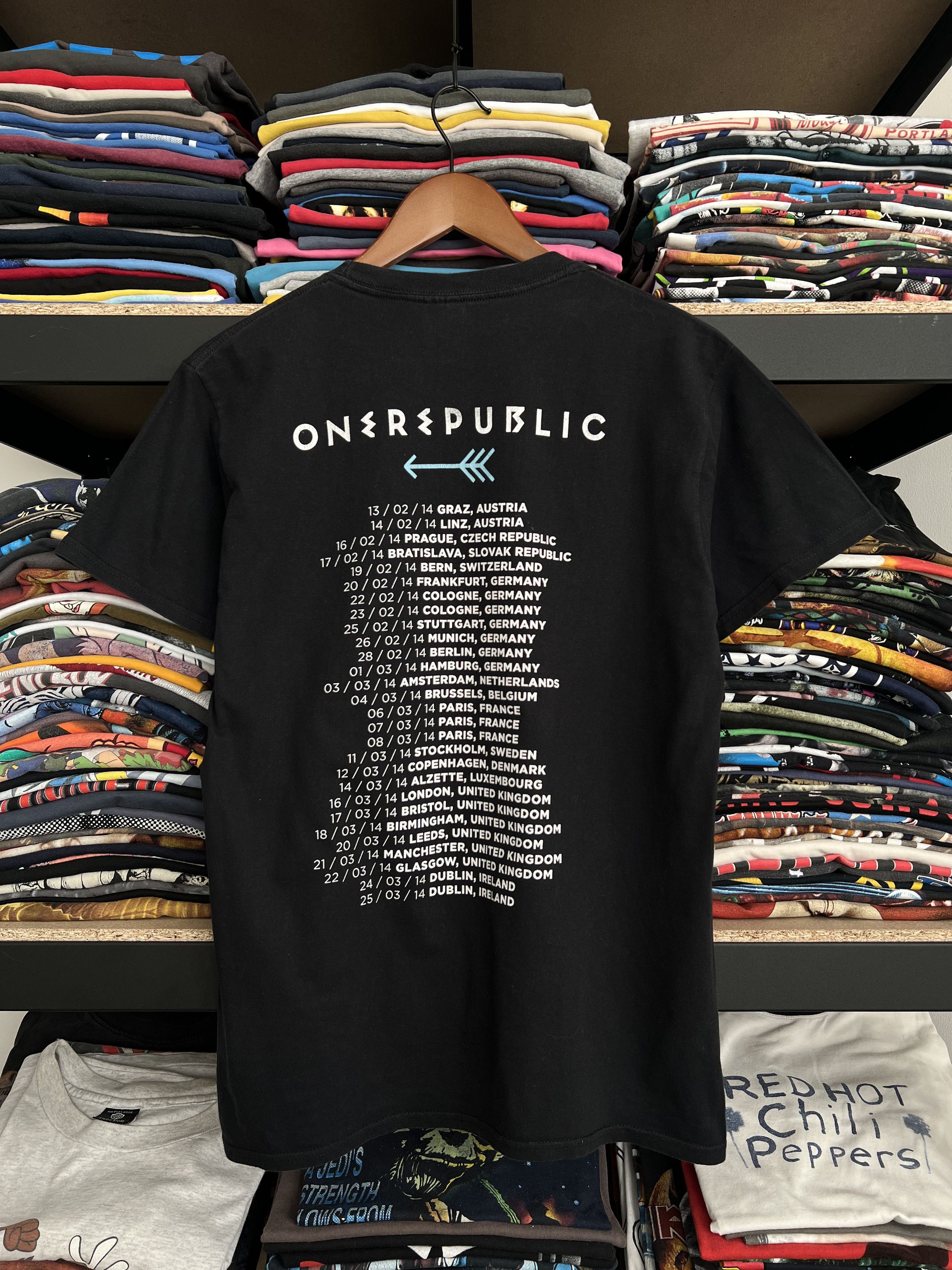 Band Tees Vintage 2014 OneRepublic Native Pop Rock Band T-shirt Size US M / EU 48-50 / 2 - 2 Thumbnail
