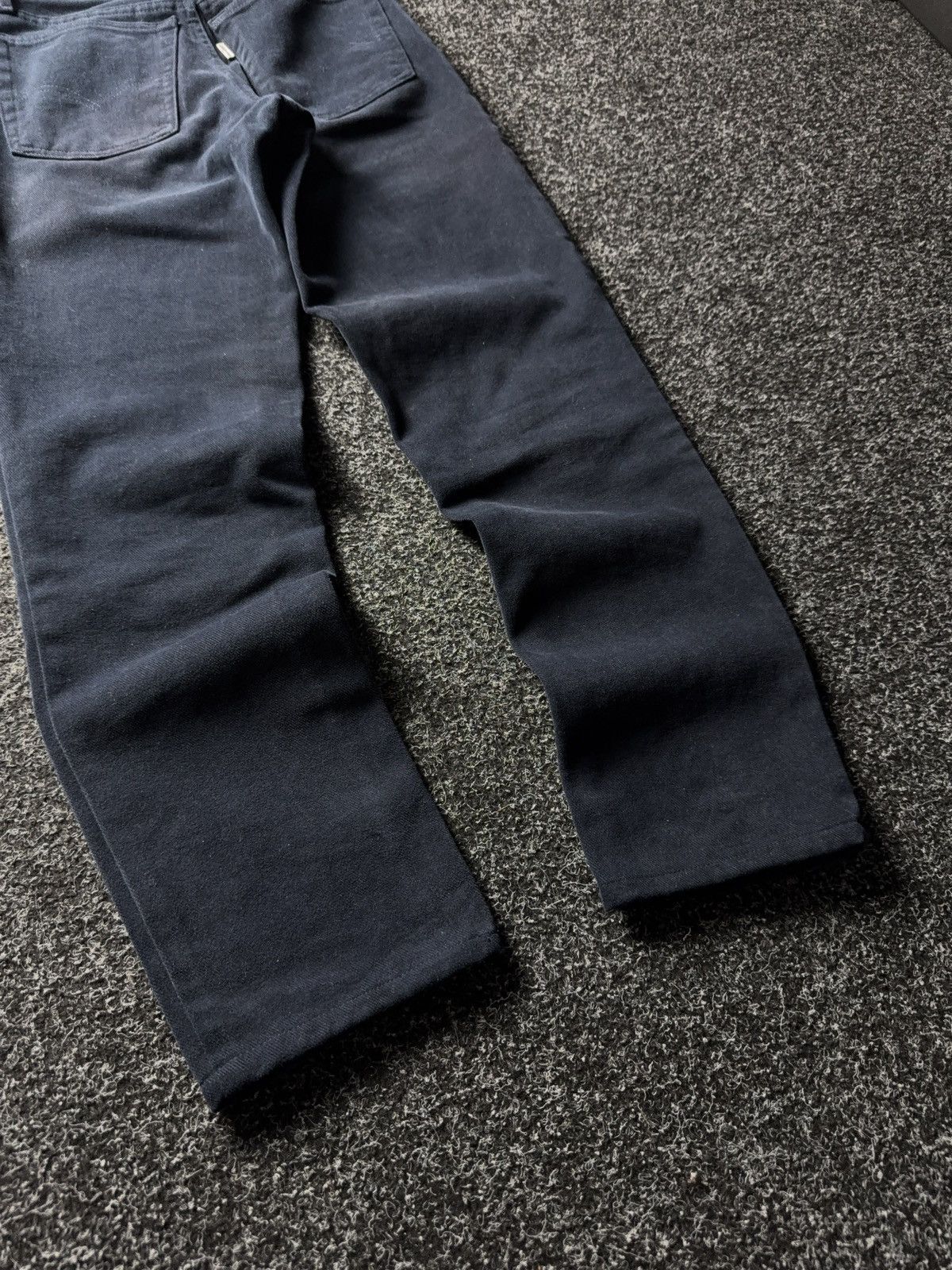 Levi's Vintage Clothing Rare RETRO 80s Levi’s 440 Navy Corduroy Pants Made in It Size 27" / US 4 / IT 40 - 16 Thumbnail