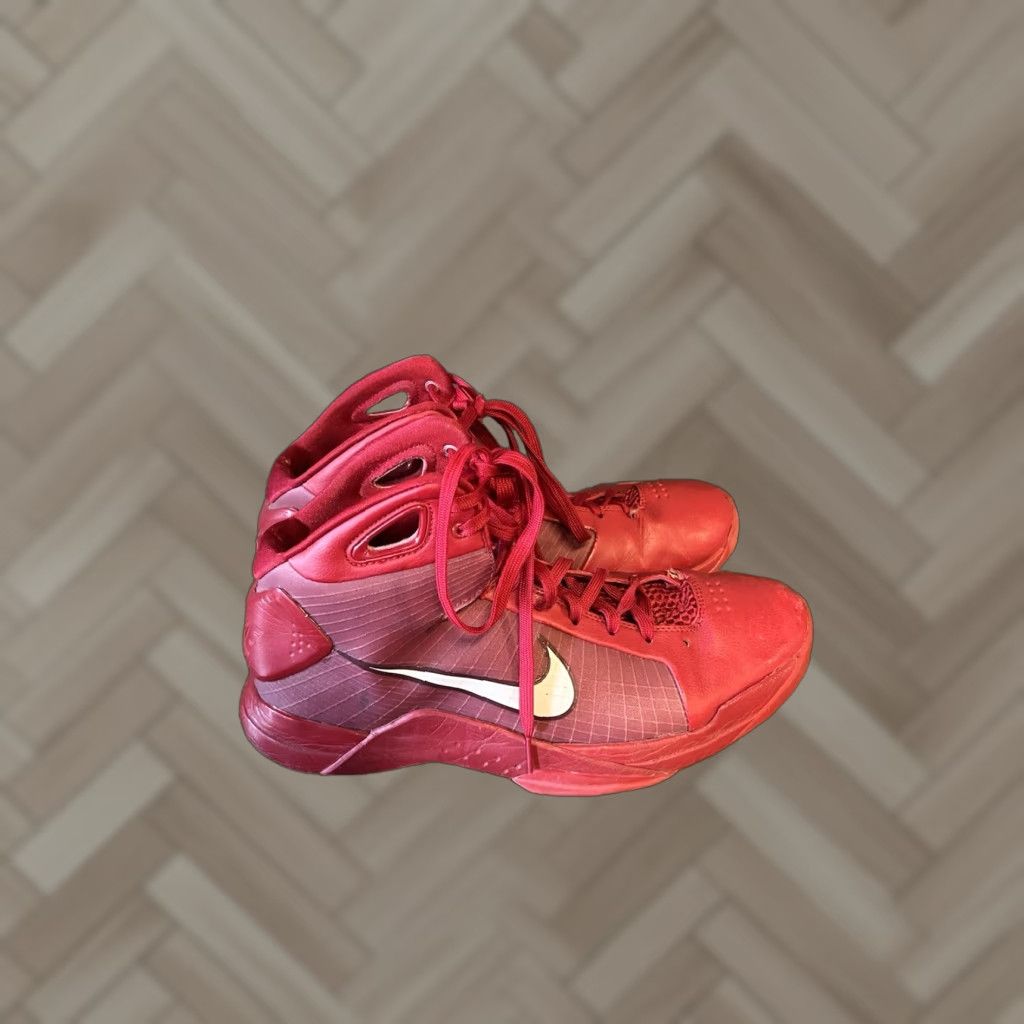 Nike Nike Hyperdunk 08 Gym Red 10 Kobe Bryant 2016 Basketball Sneaker Men's NBA Hoop Shoes Size US 9 / EU 42 - 1 Thumbnail