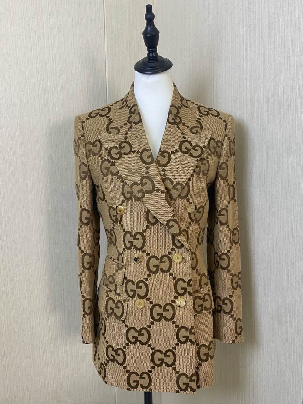 Gucci Gucci Double G Jacquard Blazer Size 38 Size XS / US 0-2 / IT 36-38 - 1 Thumbnail