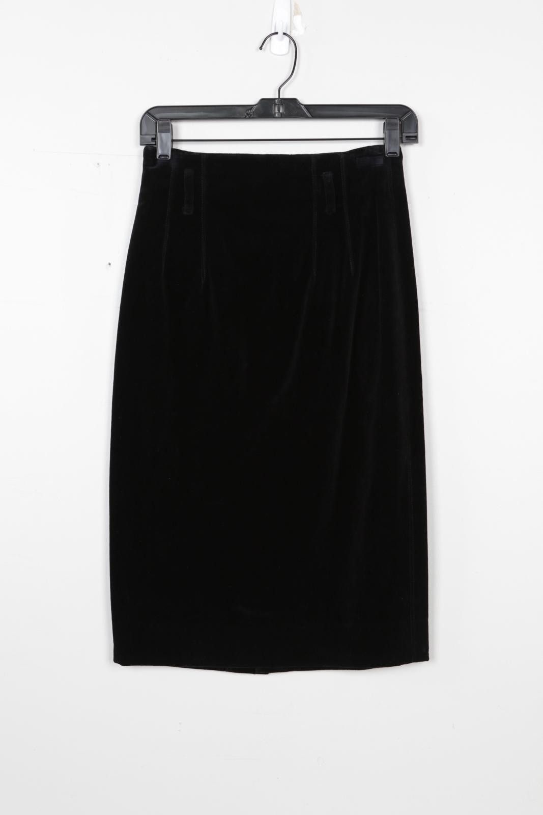 Other 80's Jean Paul Gaultier pour Bogy's Velour Skirt Size 28" / US 6 / IT 42 - 1 Thumbnail