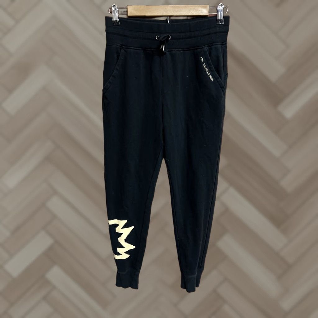 Ralph Lauren Lauren Ralph Lauren Black Joggers Womens Small Pants Activewear S Black Jogger Womens Size 28" / US 6 / IT 42 - 1 Thumbnail