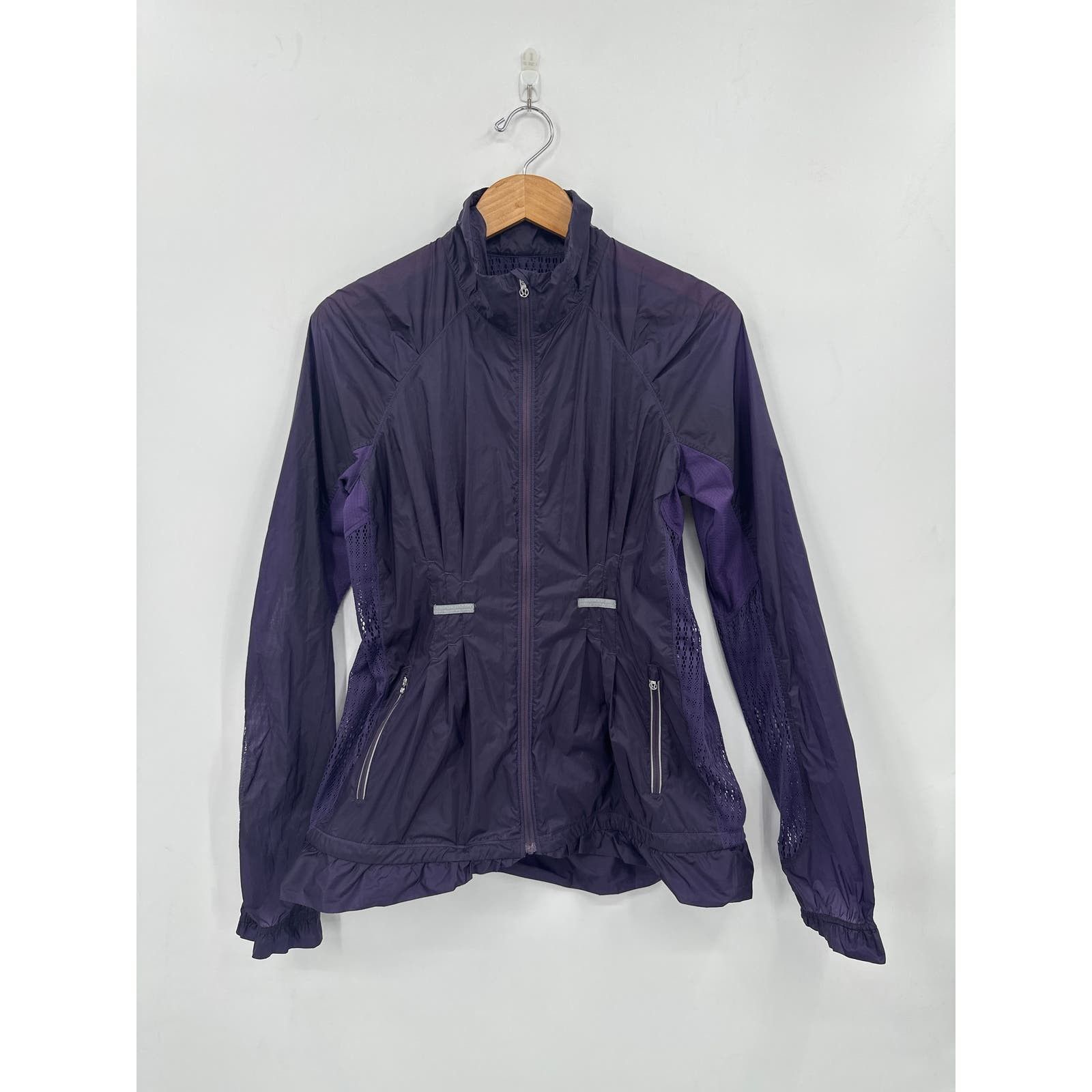 Lululemon Lululemon Run Wild Jacket Concord Grape Mesh Back Size 10 Grailed