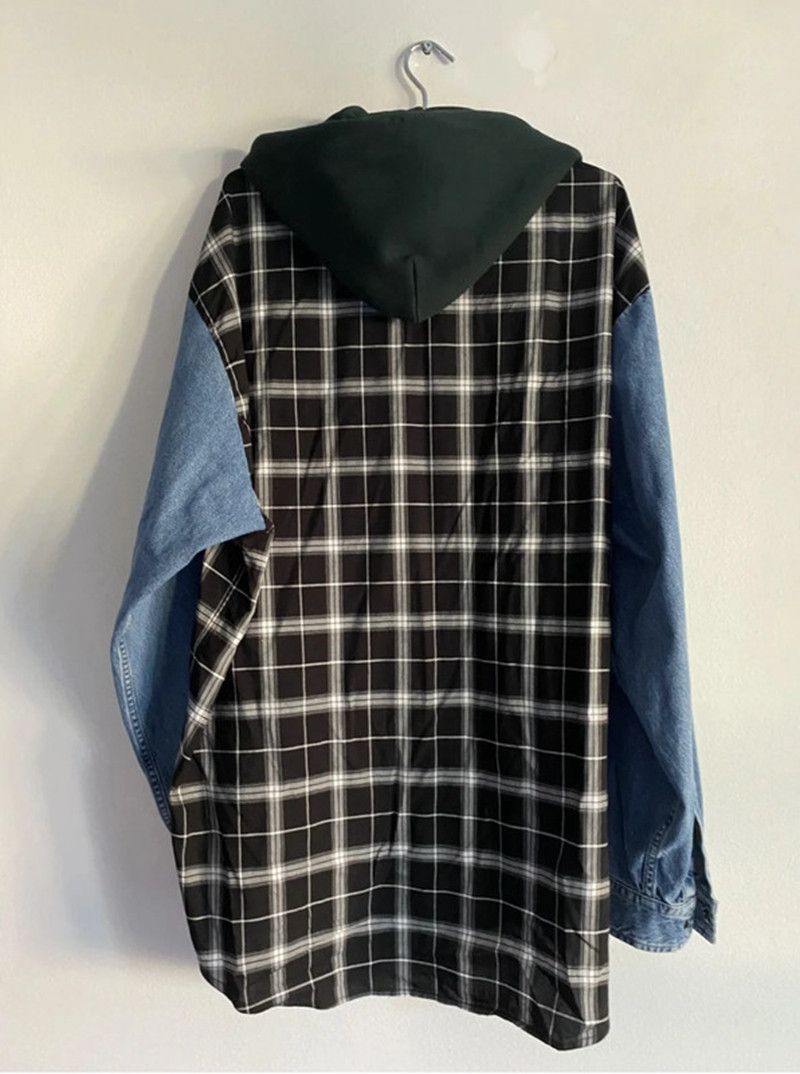 Balenciaga 3in1 Shirt Hoodie +Vest Denim Size US M / EU 48-50 / 2 - 5 Thumbnail