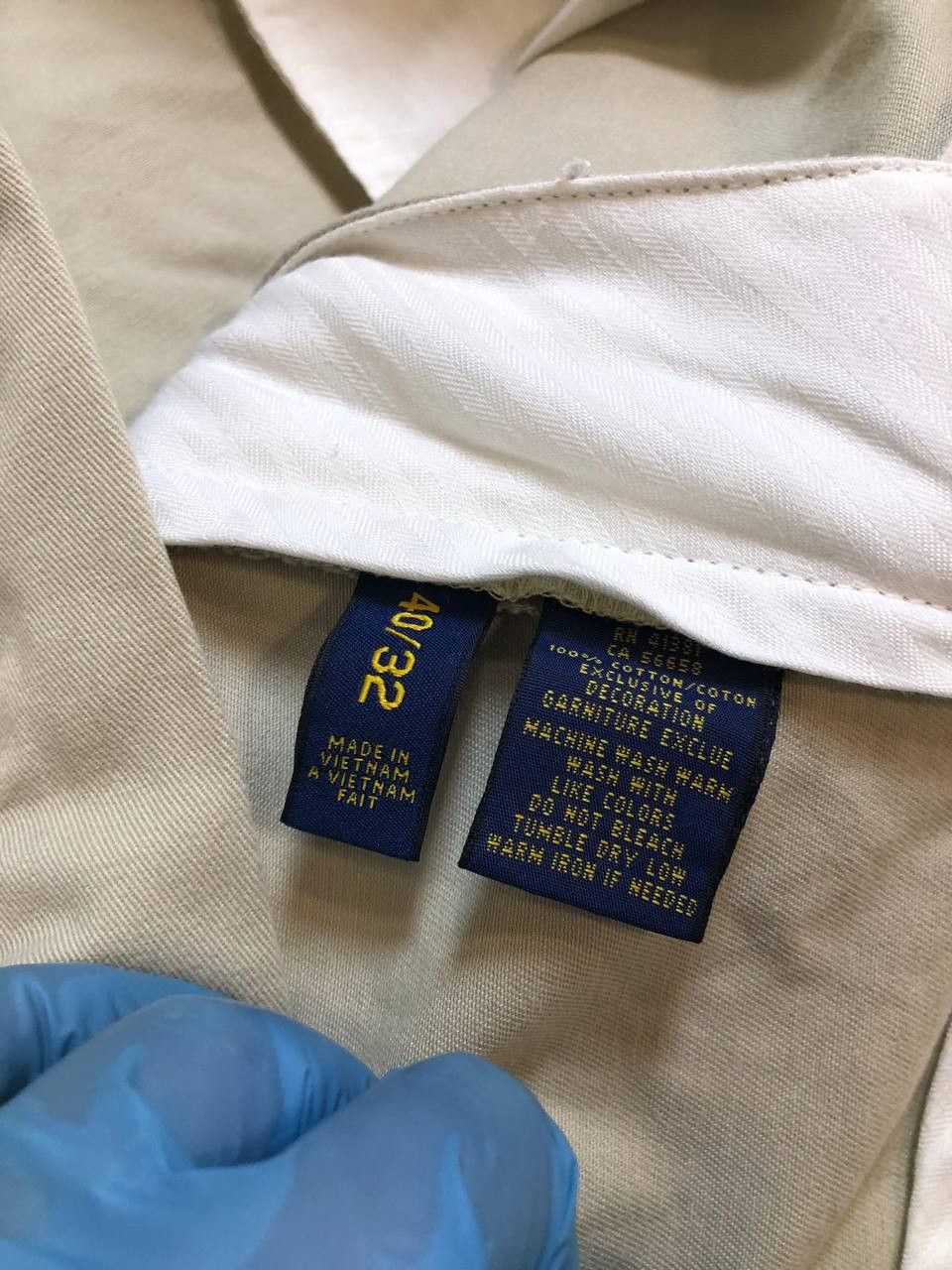 Polo Ralph Lauren POLO RALPH LAUREN Pants Trousers Men Slim Fit Chino Size US 40 / EU 56 - 12 Thumbnail
