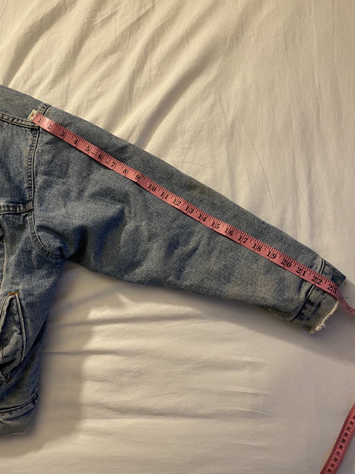 Levi's Vintage Clothing Levis Vintage Denim Sherpa Trucker Jacket Size US M / EU 48-50 / 2 - 7 Thumbnail
