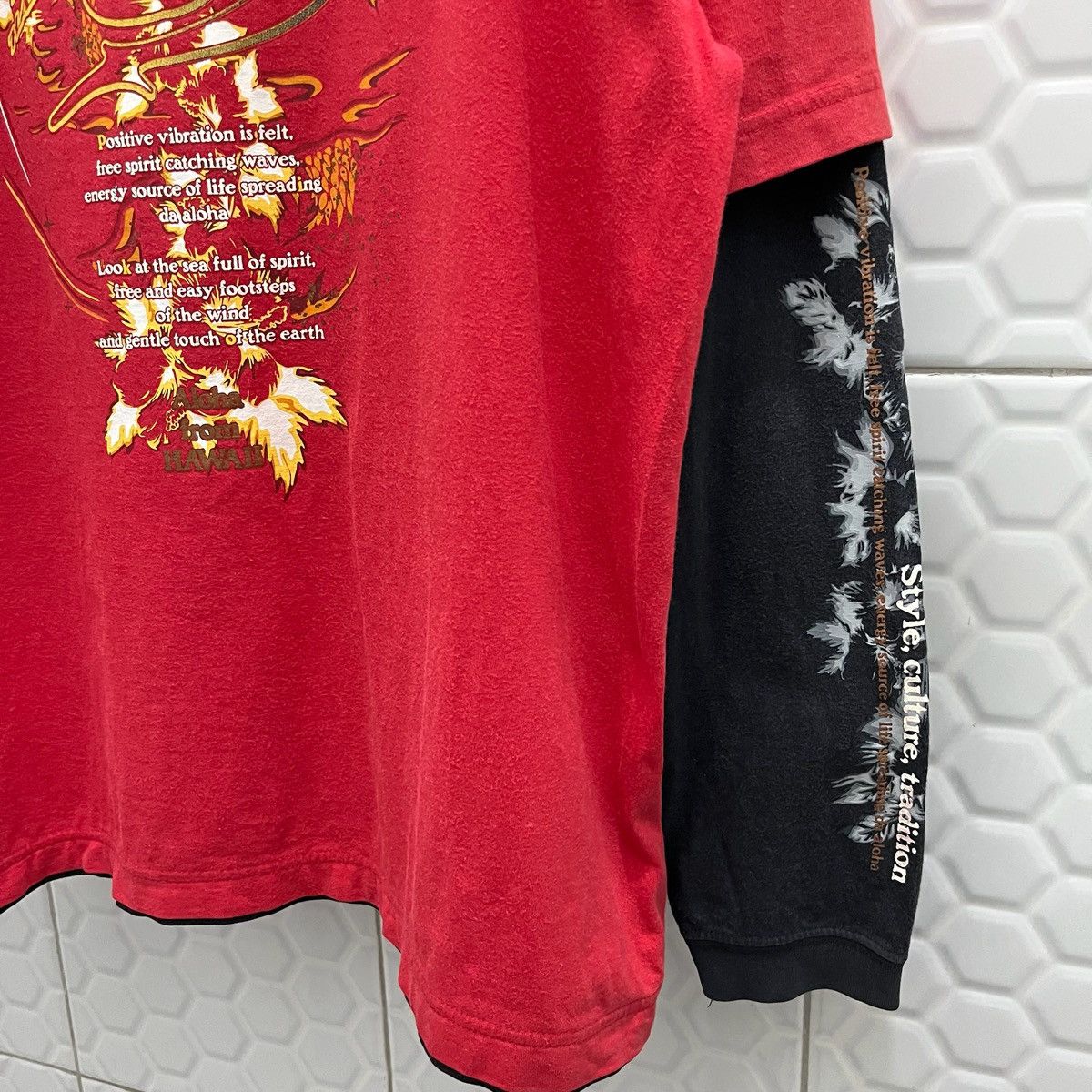 If Six Was Nine × Japanese Brand Japanese Piko Cross Double Layer Longsleeve Size US L / EU 52-54 / 3 - 3 Thumbnail