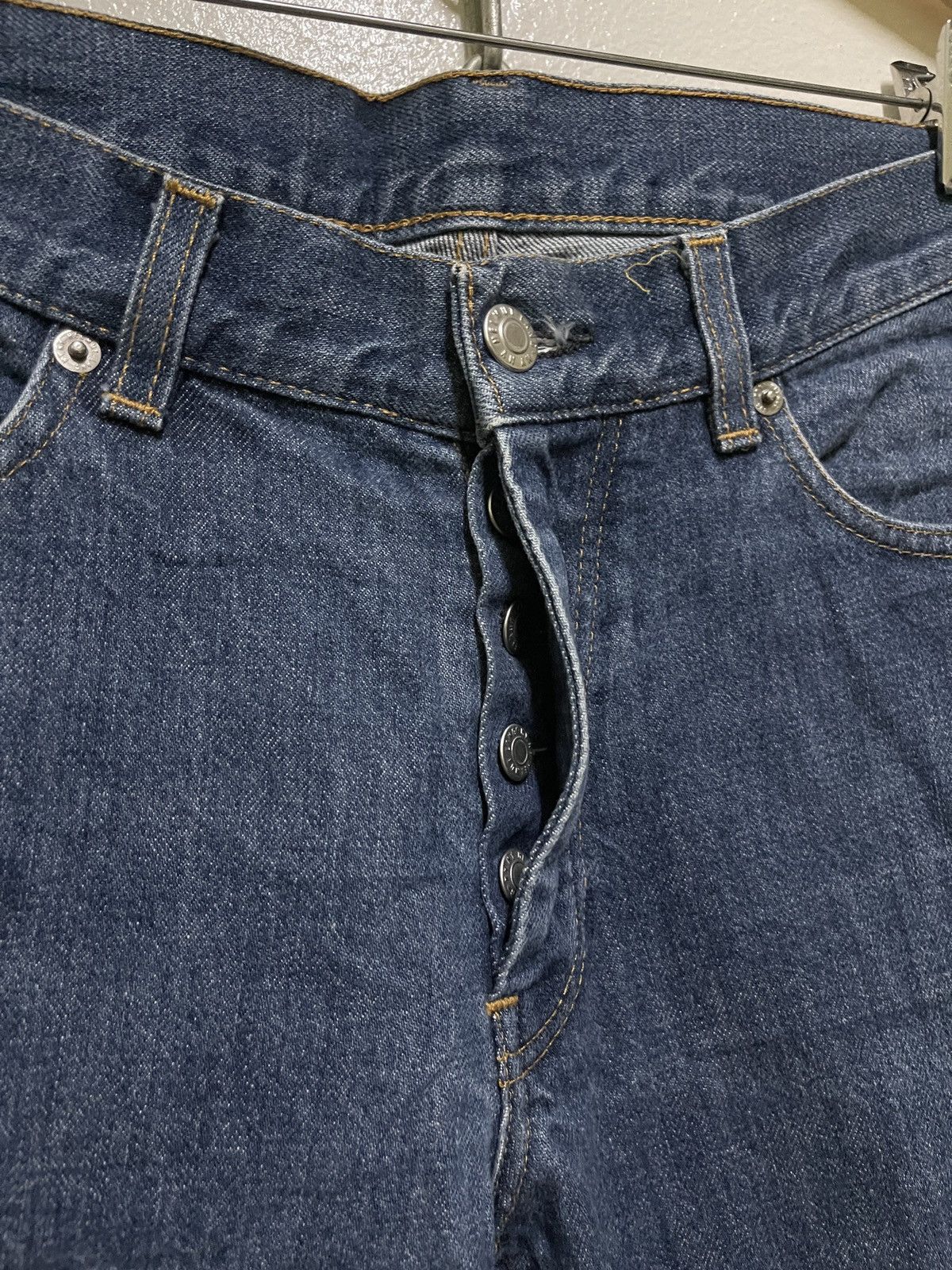 Helmut Lang × Vintage Helmut Lang Blue Jeans Size US 30 / EU 46 - 10 Thumbnail