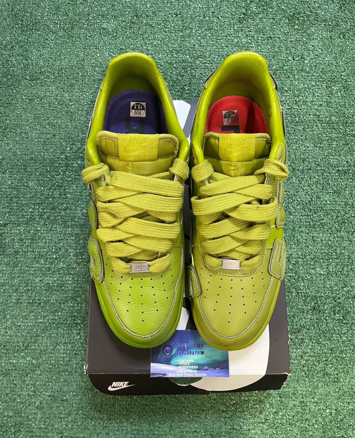 Cactus Plant Flea Market × Nike Nike Air Force 1 Low CPFM moss green size 10.5men/12women Size US 10.5 / EU 43-44 - 2 Thumbnail