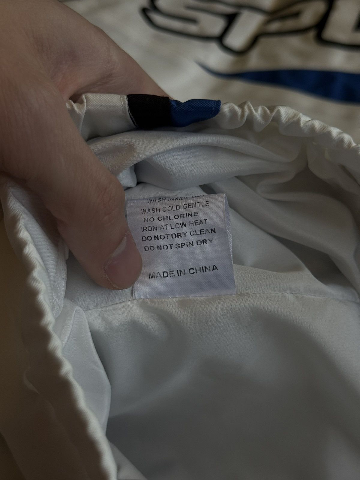 Vale Valley Blue White Track Jacket Size Large (NEW) Size US L / EU 52-54 / 3 - 8 Thumbnail
