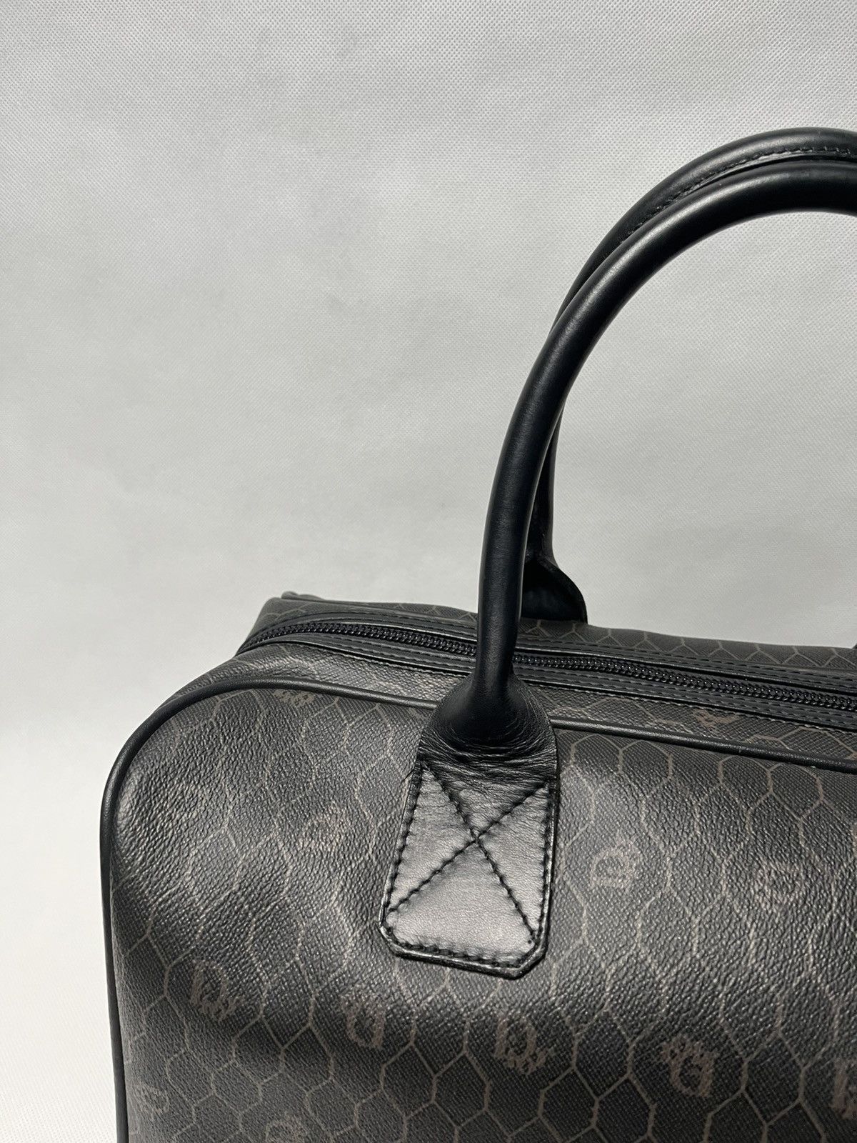 Christian Dior Monsieur Vintage Christian Dior monogram leather handbag rare Size ONE SIZE - 5 Thumbnail