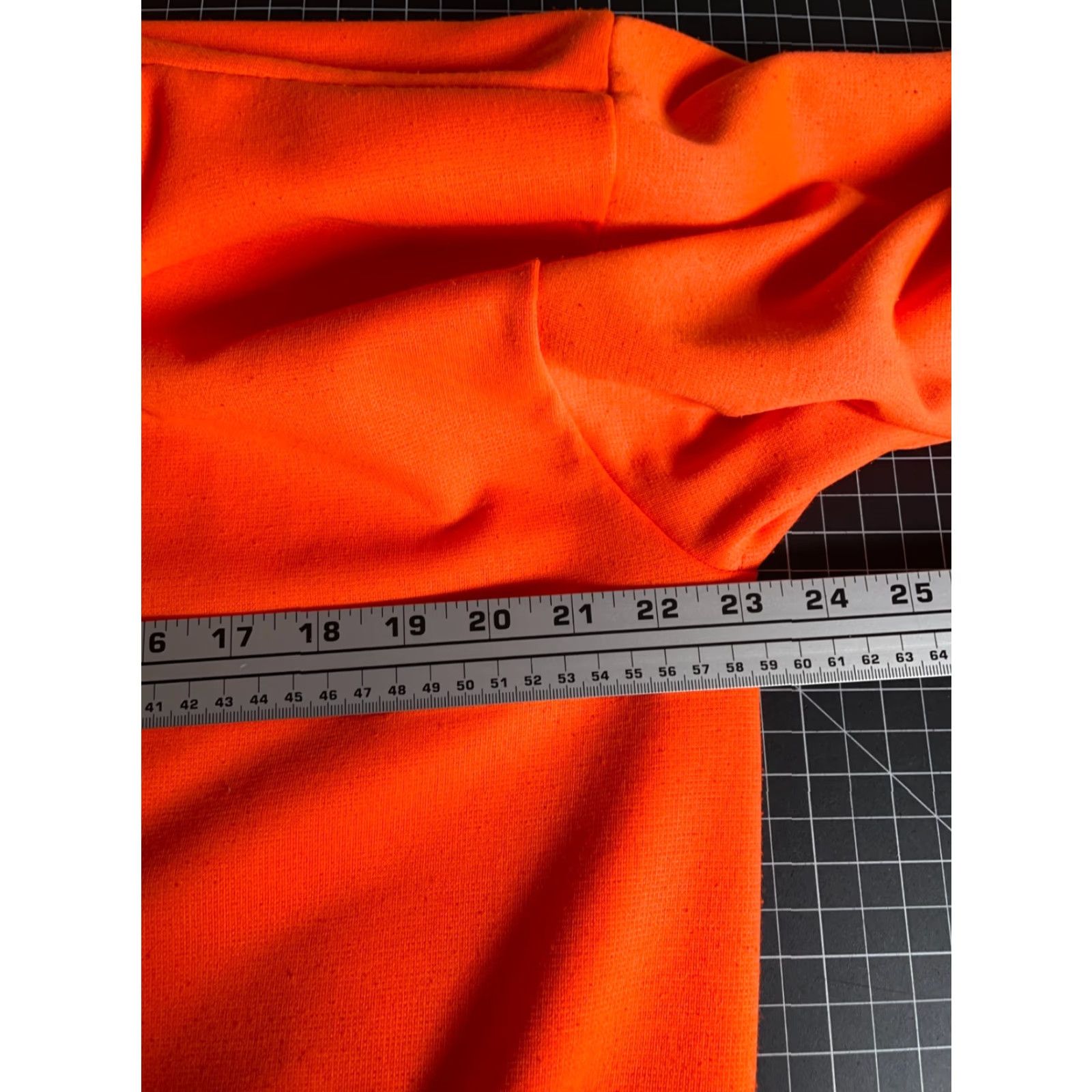 Vintage VINTAGE 80s Thermal Lined Zip Up Hoodie Men's Large Blaze Orange Lightweight Polyester Hoodie Men Large Orange 80s Retro Size US L / EU 52-54 / 3 - 5 Thumbnail