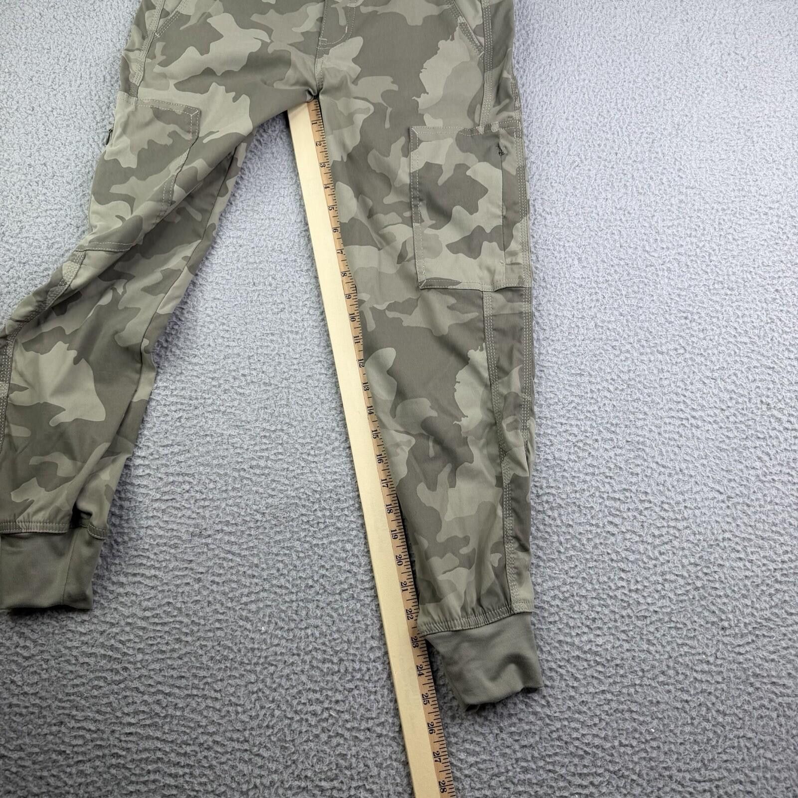Prana Prana Halle Green Camo Joggers Women's 0 (28x26) Flap Pocket Size 25" / US 0 / IT 36 - 5 Thumbnail