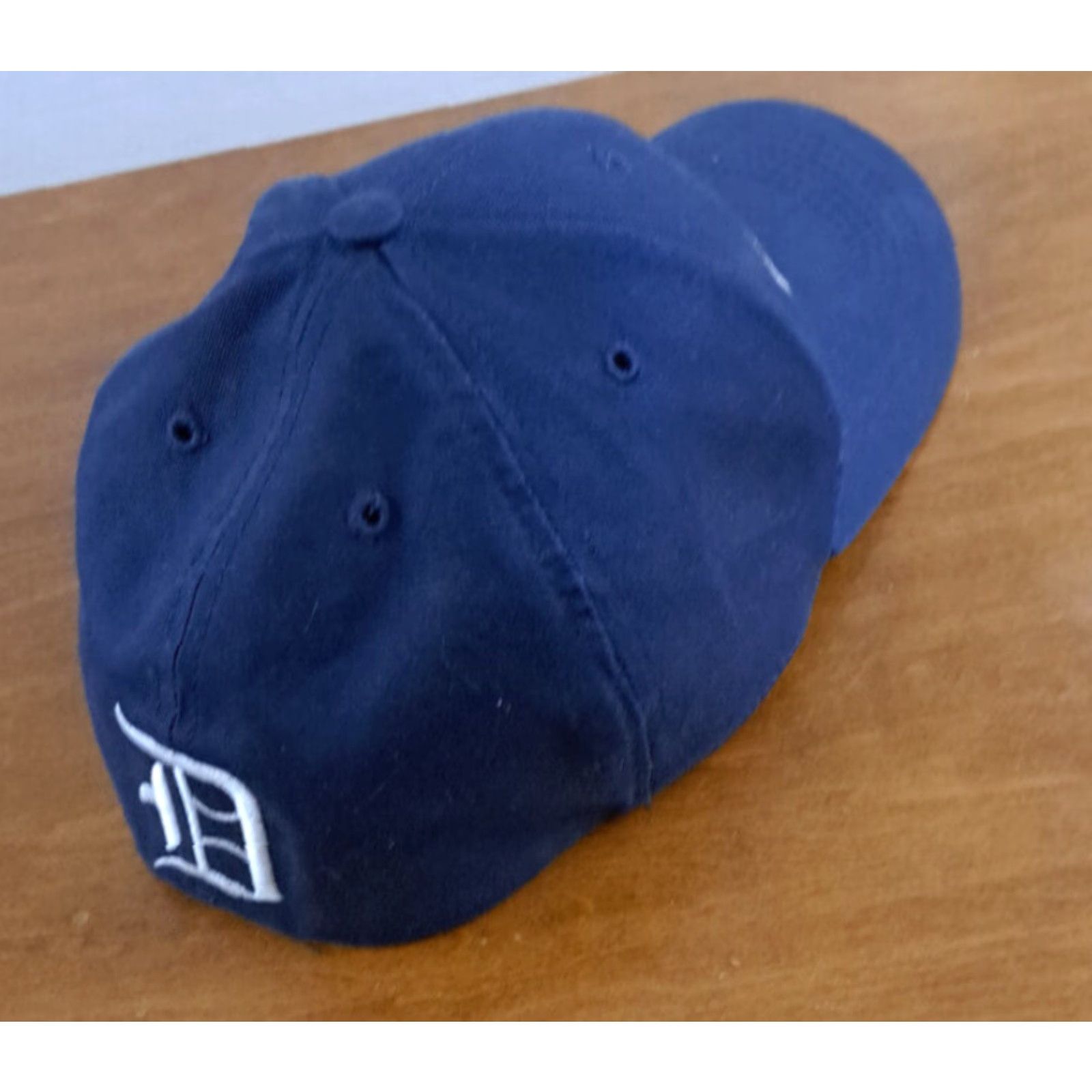 Vintage VINTAGE Boilermakers Local 169 Detroit Tigers Embroidered Fitted Hat Large Blue Men Cotton Canvas Baseball Cap Stretch Headband Size ONE SIZE - 2 Thumbnail