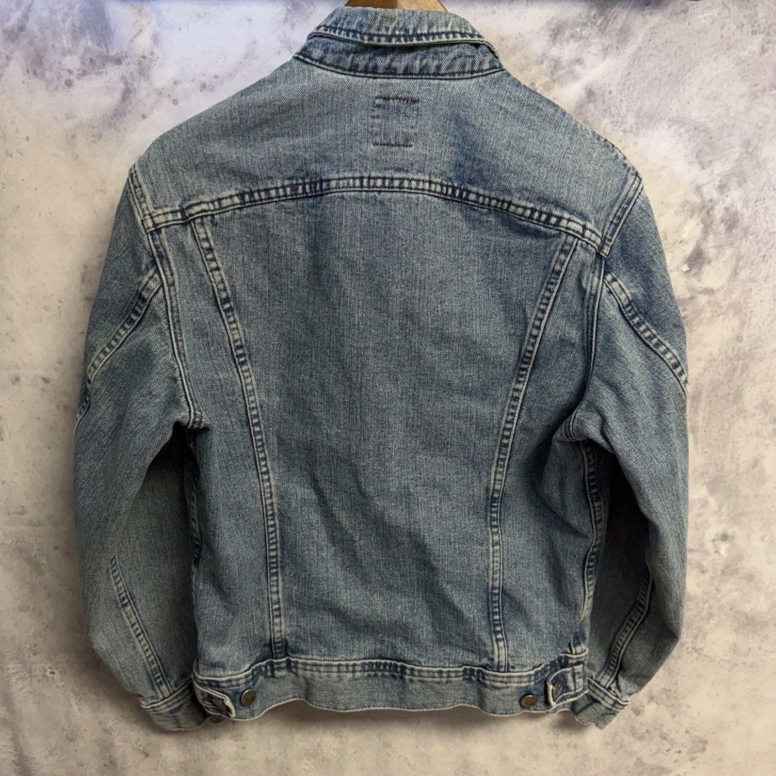 Lee Vintage Lee Riveted Denim Trucker Jacket Mens Small 21x24 Size US S / EU 44-46 / 1 - 2 Thumbnail