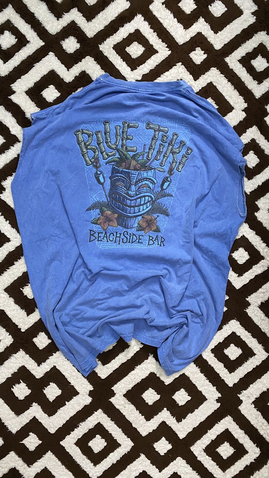 Other SUPER RARE Blue Tiki Crazy Shirt Size US XXL / EU 58 / 5 - 1 Thumbnail