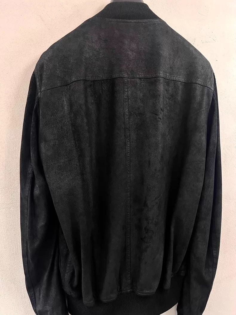 Rick Owens Rick Owens Burst crack burning leather jacket Size US S / EU 44-46 / 1 - 6 Thumbnail