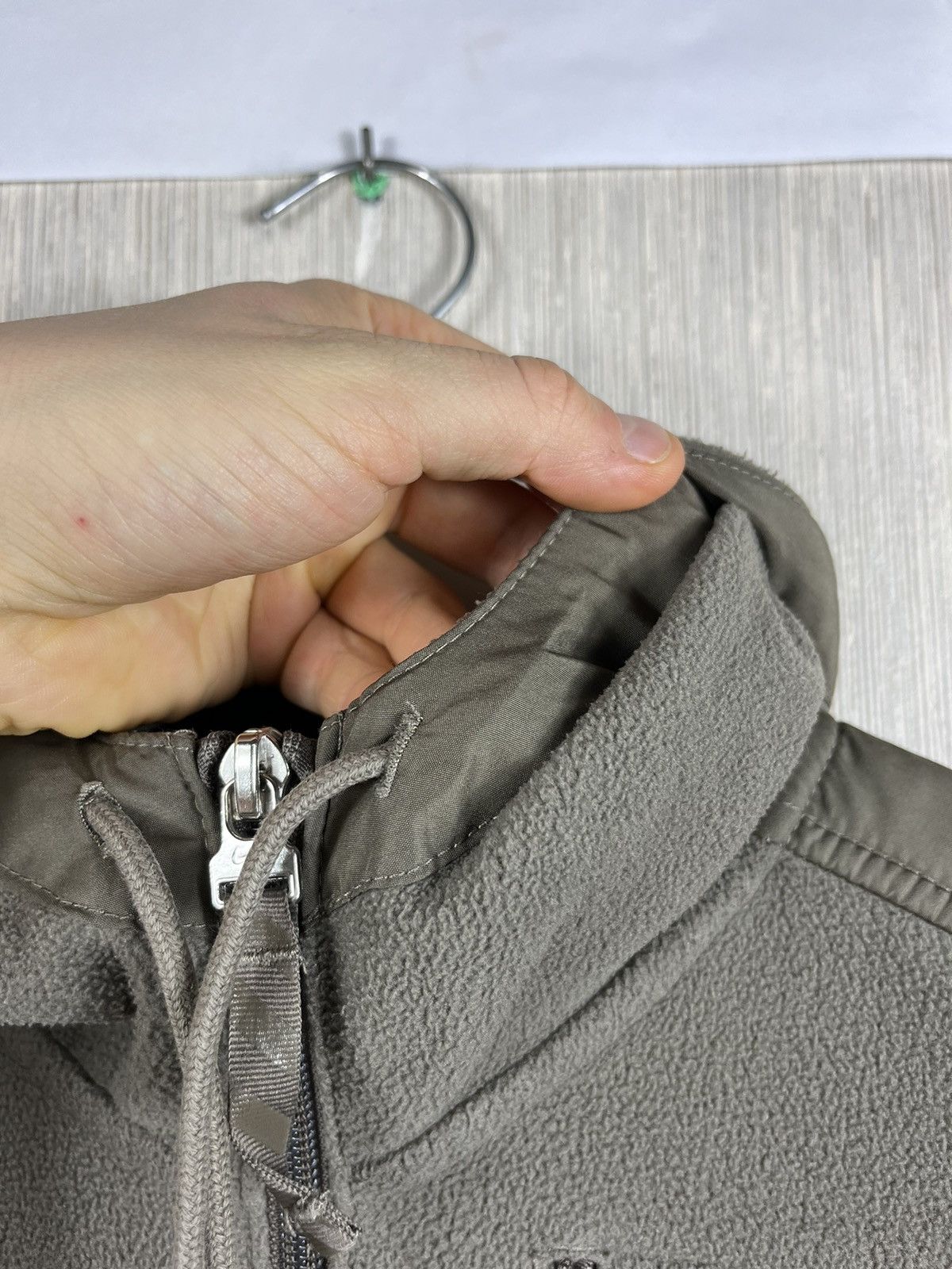 Nike × Vintage Vintage Nike y2k zip ninja fleece sherpa sweatshirt hoodie Size S / US 4 / IT 40 - 12 Thumbnail