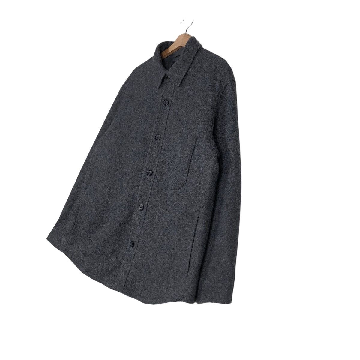 Japanese Brand 🔥Vintage Chore Wool Jacket Uniqlo Japan Issey Miyake Size US XL / EU 56 / 4 - 2 Thumbnail