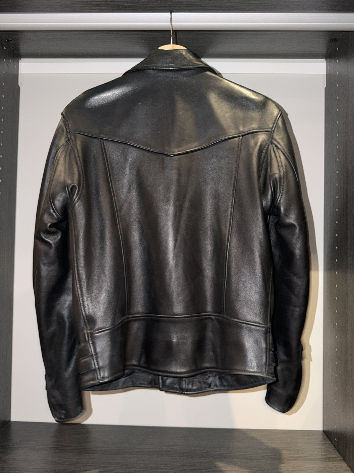 Other Black Lambskin Leather Rider Moto Jacket Size US M / EU 48-50 / 2 - 6 Thumbnail