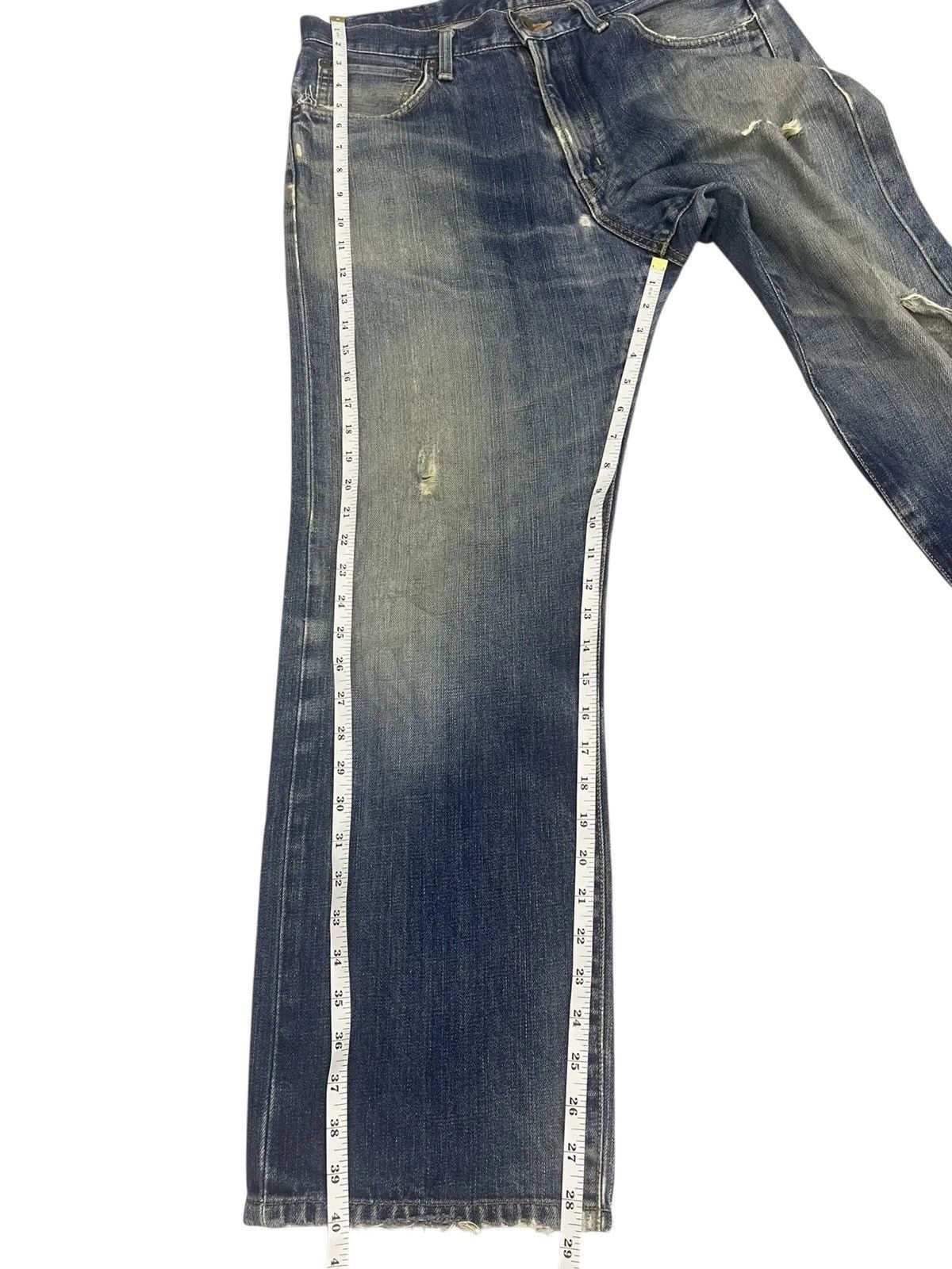 Edwin Vintage Edwin 505X Selvedge Jeans - Distressed Size US 33 - 17 Thumbnail
