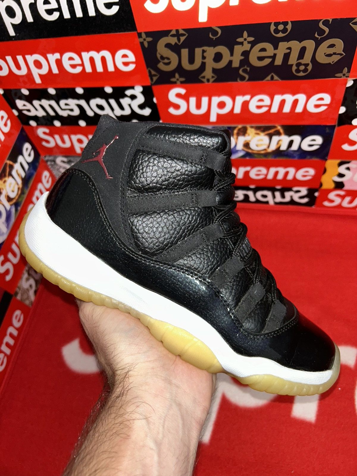 Jordan Brand Jordan 11 Retro 72-10 (GS) 378038-002 size 5.5y Size US 5.5 / EU 38 - 8 Thumbnail