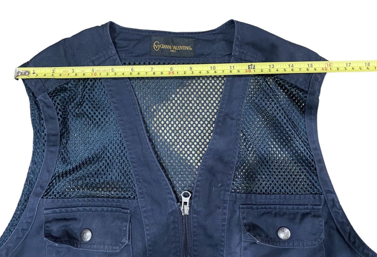 Gianni Valentino × Vintage Vintage Gianni Valentino Italy Utility Pocket vest Size US L / EU 52-54 / 3 - 10 Thumbnail