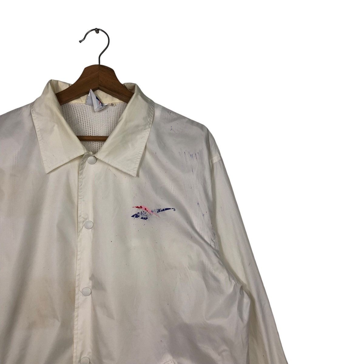 Japanese Brand × Vintage 📌Vintage Bomber Jacket Reebok Big Logo Spell Out Size US L / EU 52-54 / 3 - 8 Thumbnail