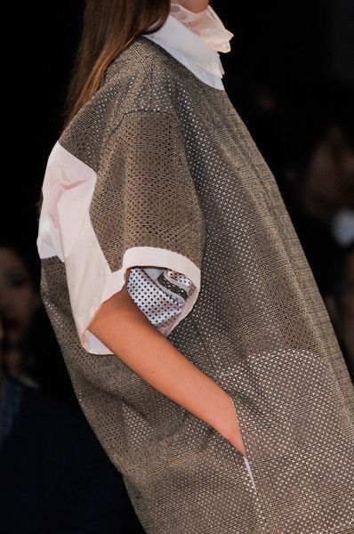 Sacai 🔥S/S 2014 Sacai Mesh Prototype Panelled Net Dress Size M / US 6-8 / IT 42-44 - 3 Thumbnail
